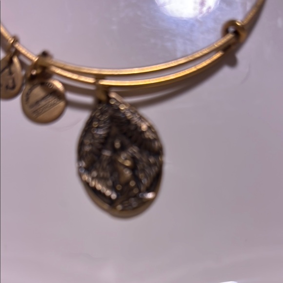 Alex and Ani GUARDIAN OF PEACE…Gold Charm Bracelet - Picture 1 of 3